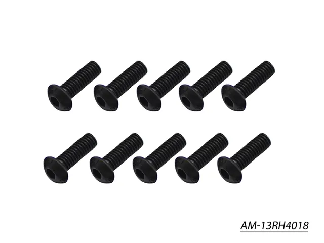 Arrowmax Screws Vis Allen AM-13RH4018 M4x18 Ronde lot 10