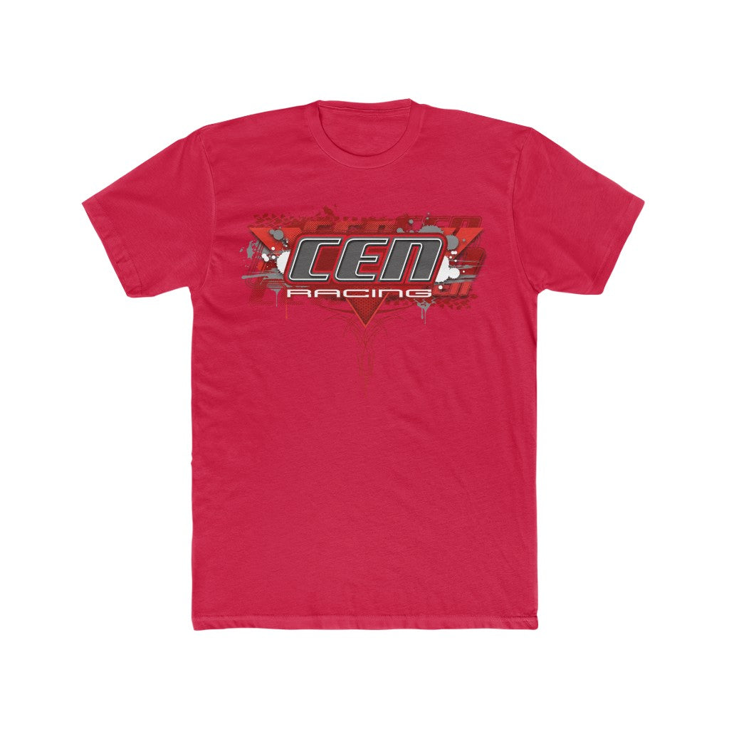 CEN Racing Logo 2021 T-Shirt Coton Homme Rouge M