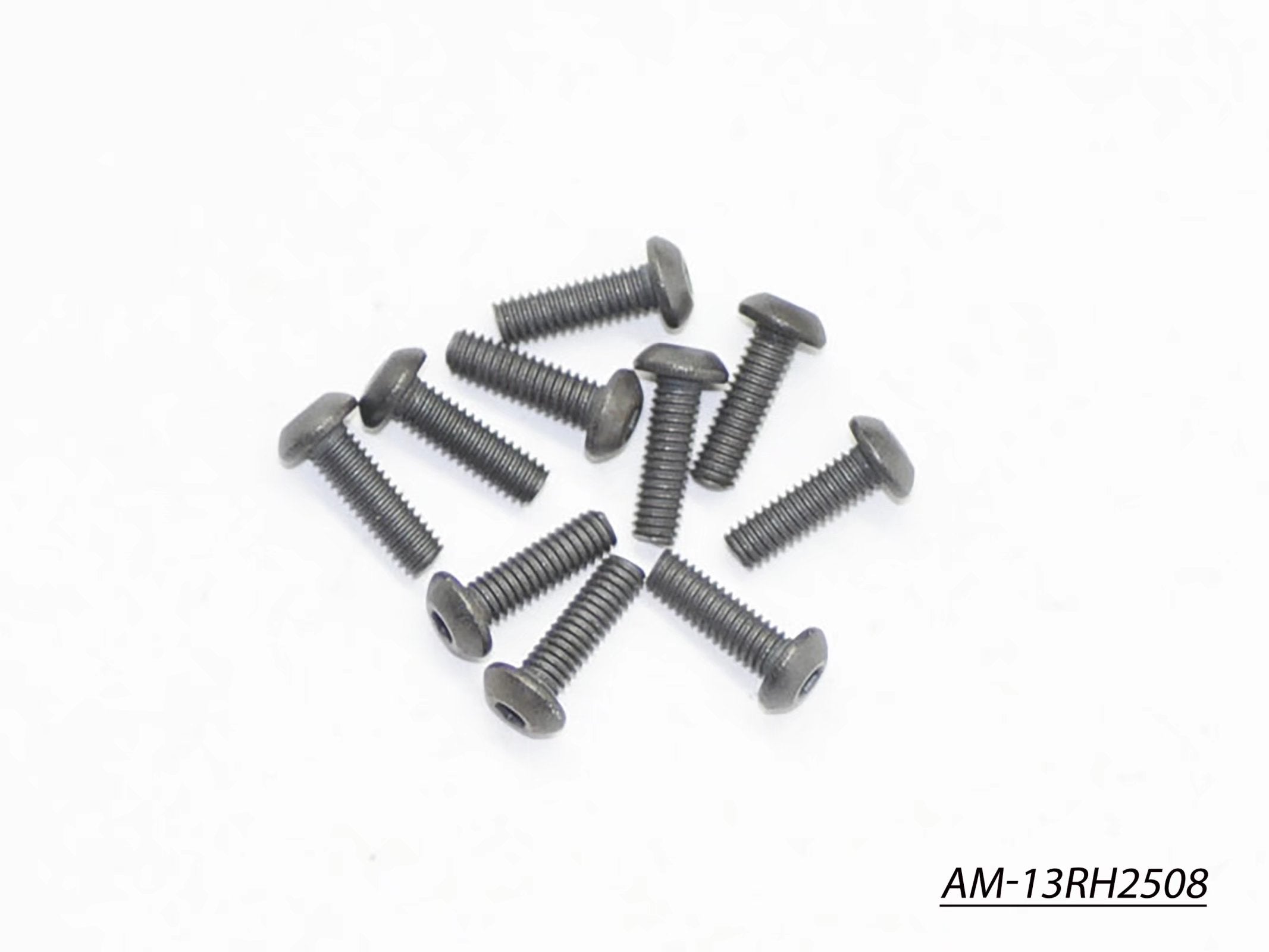 Arrowmax Screws AM-13RH2508 vis Allen ronde M2.5x8 lot de 10