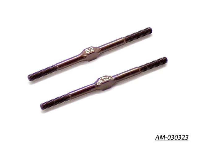 Arrowmax Turnbuckle AM-030323 biellette 3x52 mm acier lot 2