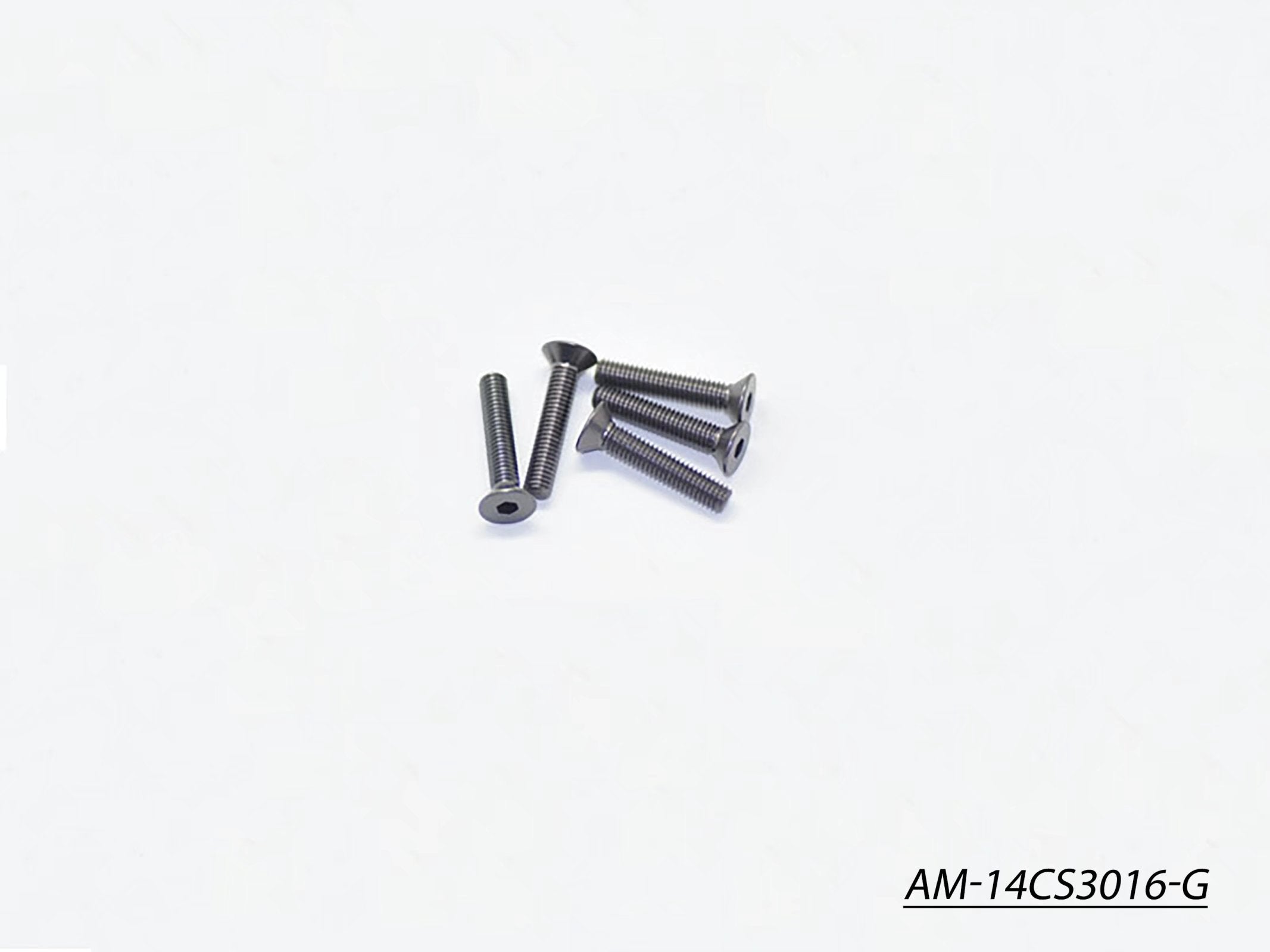 Arrowmax AM-14CS3016-G vis alu M3x16 gris x5 7075