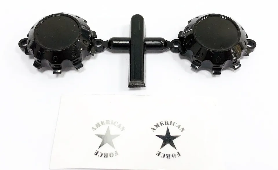 CEN CD0630 Cabochon roue American Force H01 noir