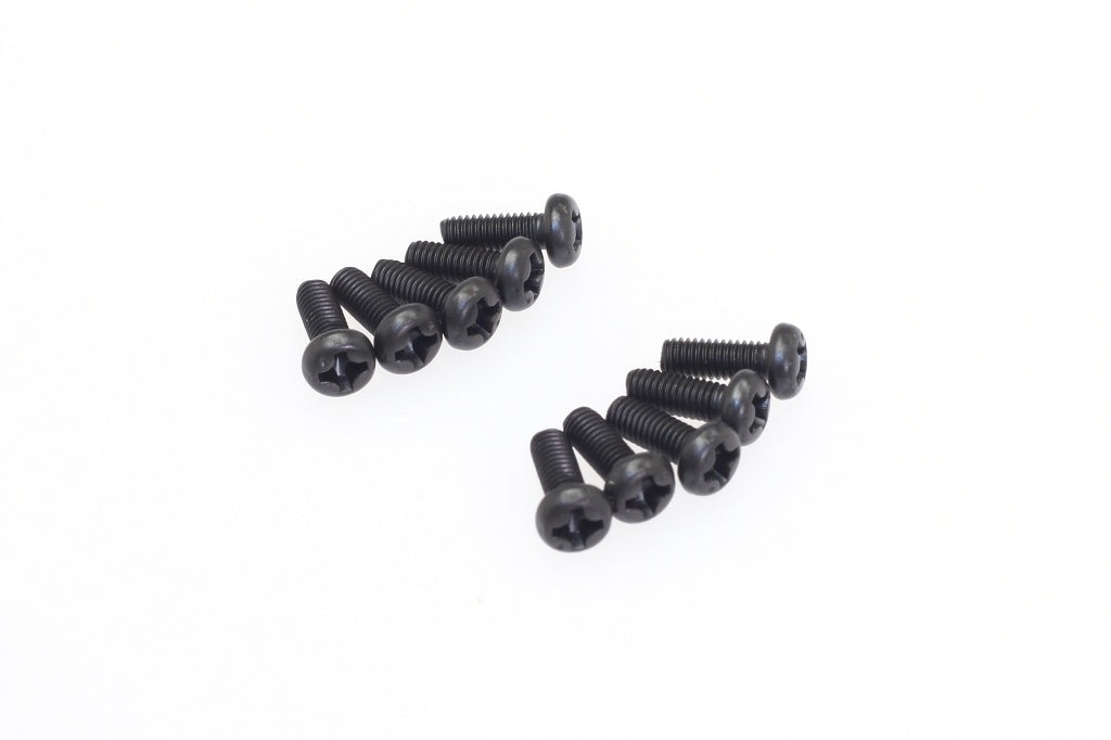 CEN G36152B Vis M3x8mm Tête Ronde Phillips 10pcs