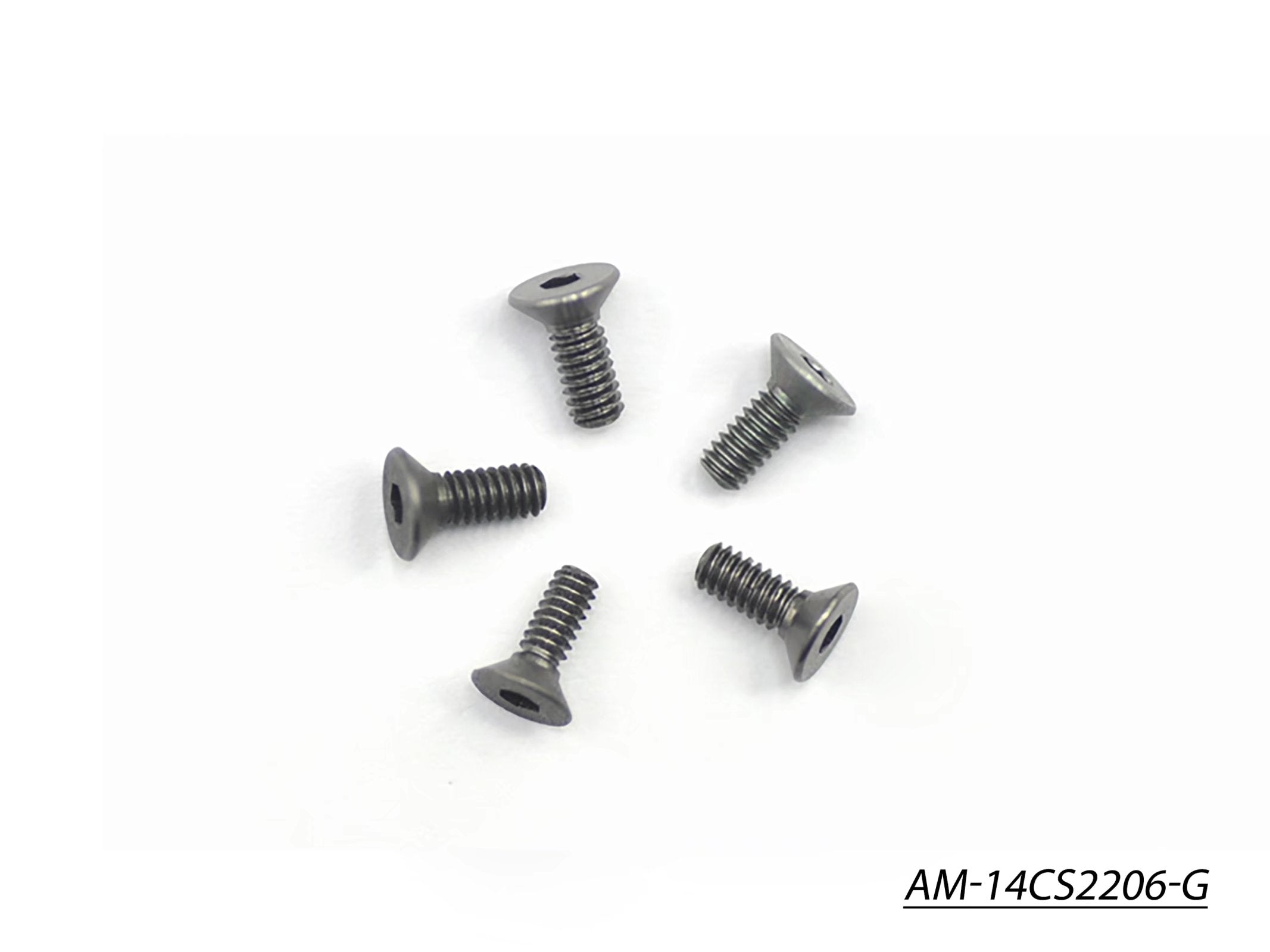 Arrowmax Alu M2.2x6 AM-14CS2206-G vis fraisée grise 7075 x5