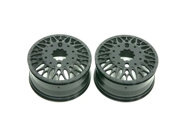 CEN CD0608 KG1 KD014 TRIDENT-D jantes RC noires avant 35mm x2
