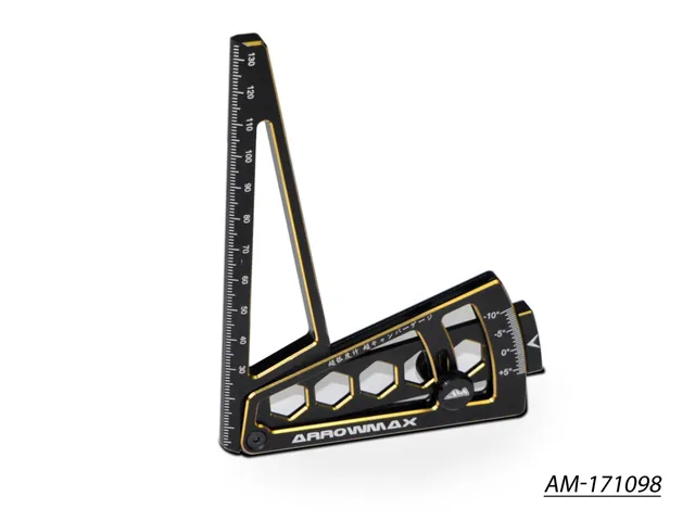 Arrowmax AM-171098 jauge carrossage 1/8 noir doré
