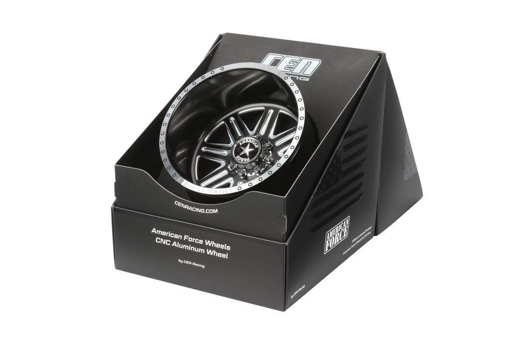 CEN CKR0522 jante RC alu CNC Legend SS8 -18 noire