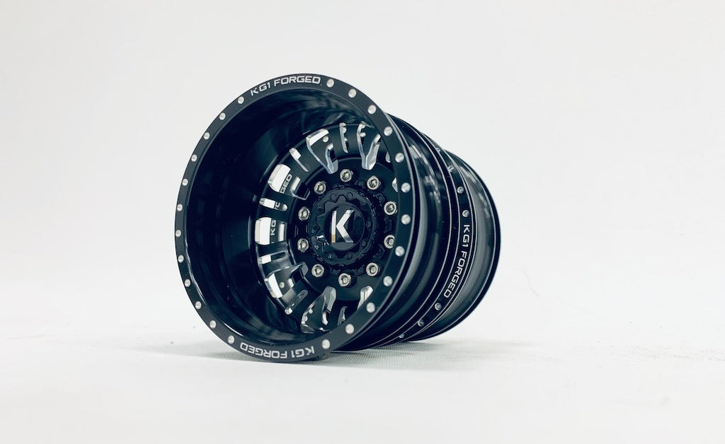 CEN Kaos CKD0602 roue arrière jumelée alu noire x2