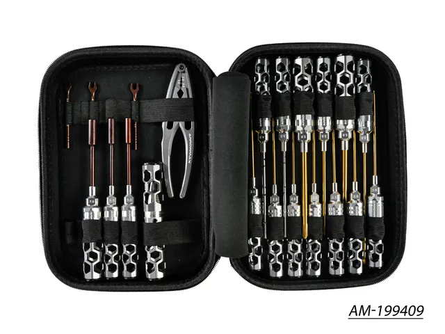 Arrowmax Honeycomb AM-199409 set outils 21 pièces avec sac
