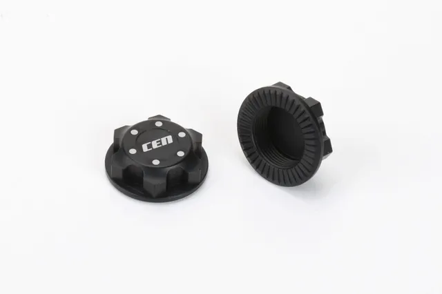 CEN KAOS CKR0201 hex roue alu 23mm noir x2