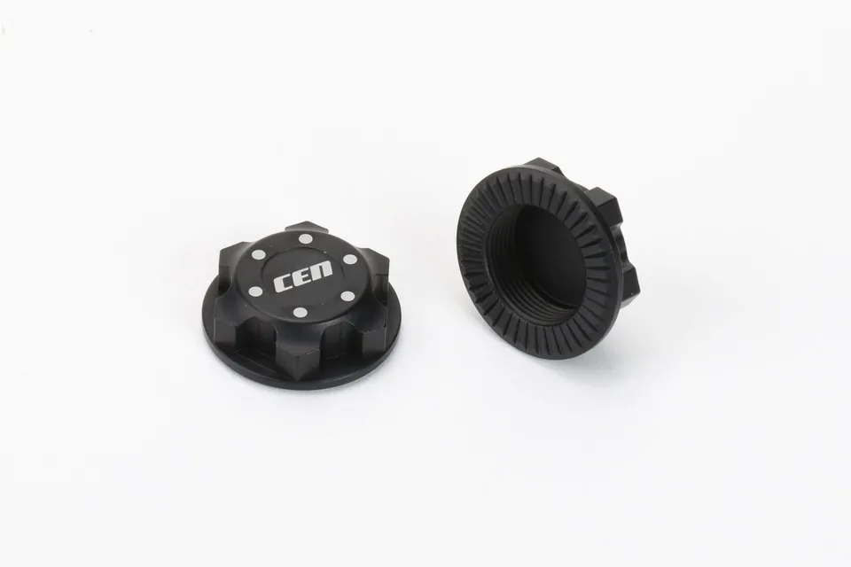 CEN KAOS CKR0201 hex roue alu 23mm noir x2