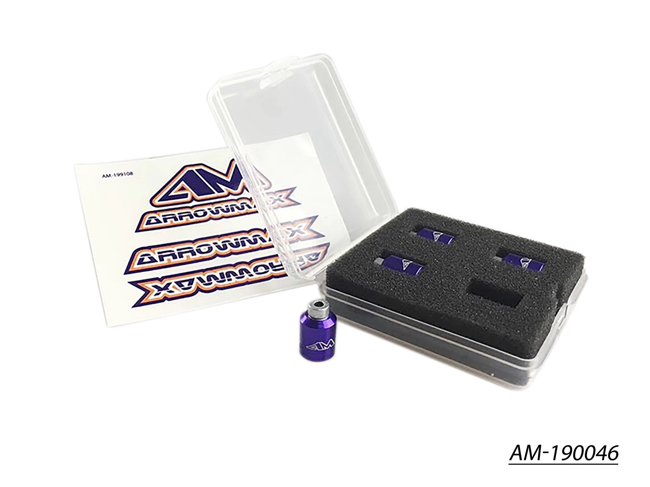 Arrowmax Body Post AM-190046 Marqueur Carrosserie 1/8 Violet