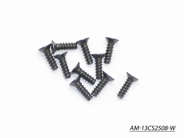 Arrowmax AM-13CS2508-W vis fraisées M2.5x8 cruciformex10