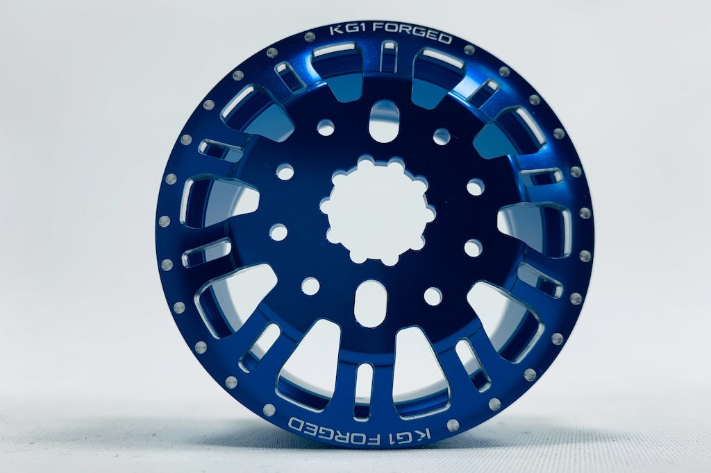 CEN DL CKD0656 Jante Arrière Dually Alu CNC Bleu x2 F450