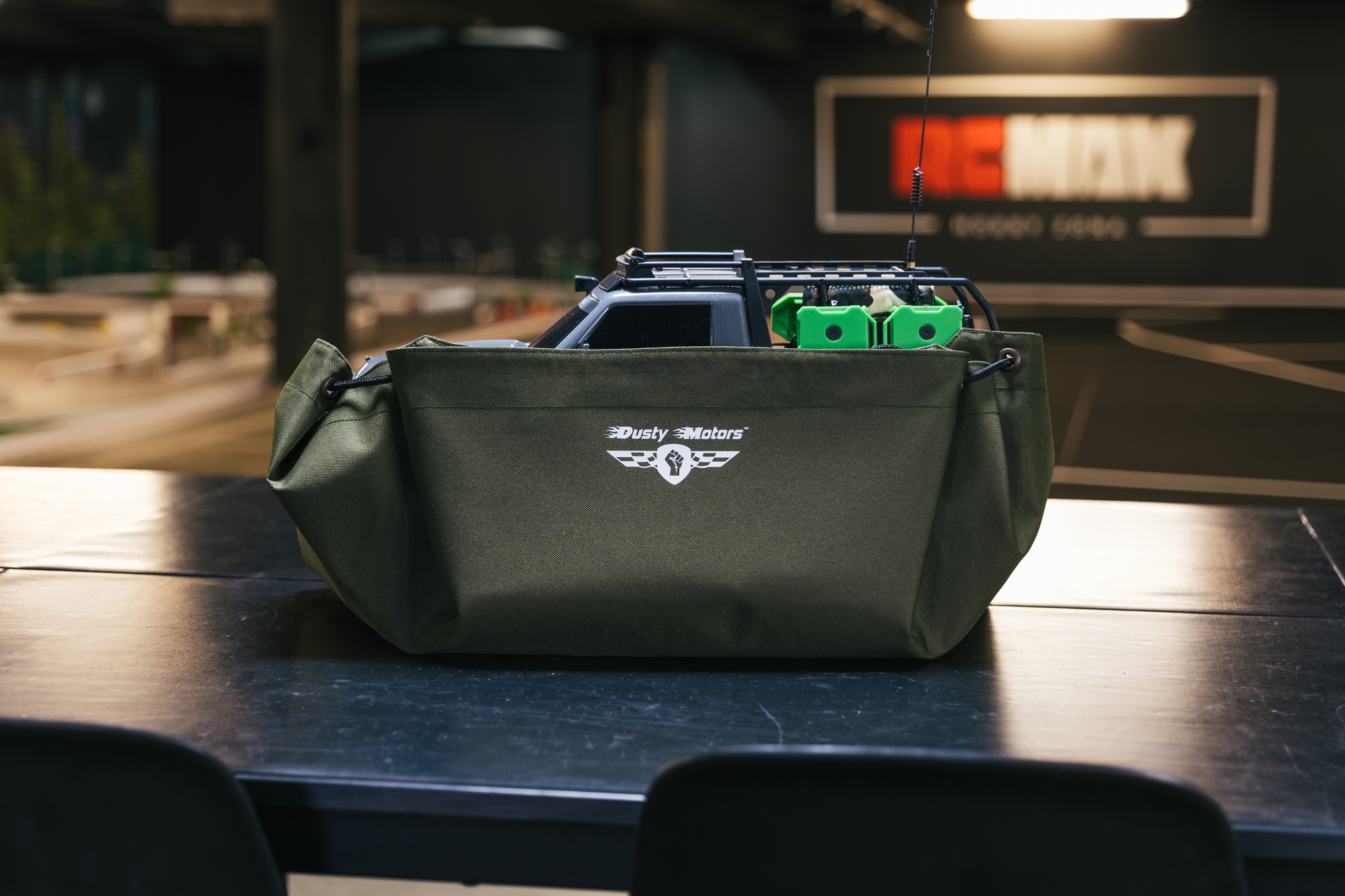 Dusty Motors TrailPod sac transport RC Cordura 1/10 olive