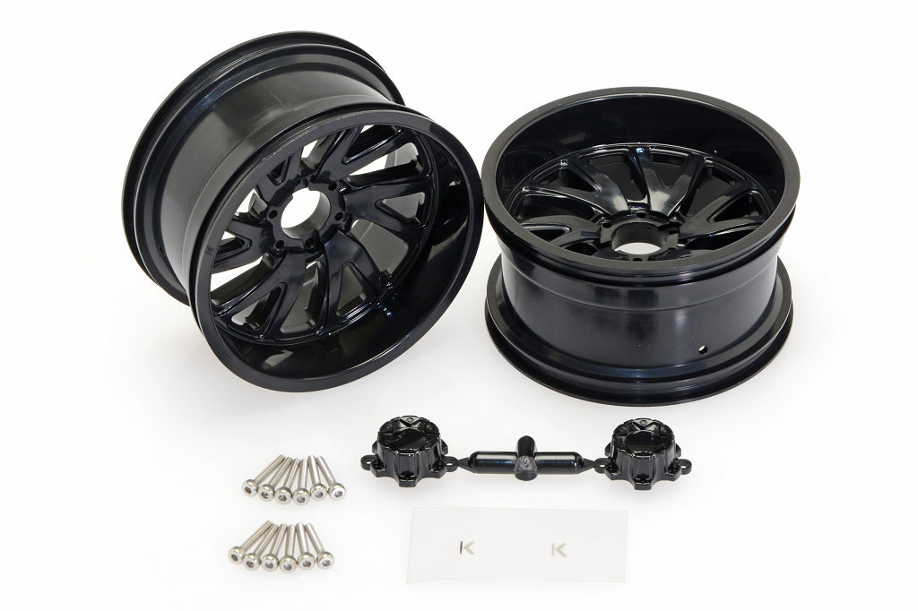 CEN CD0655 Roues KG1 Vile KF004 Noires x2 F250