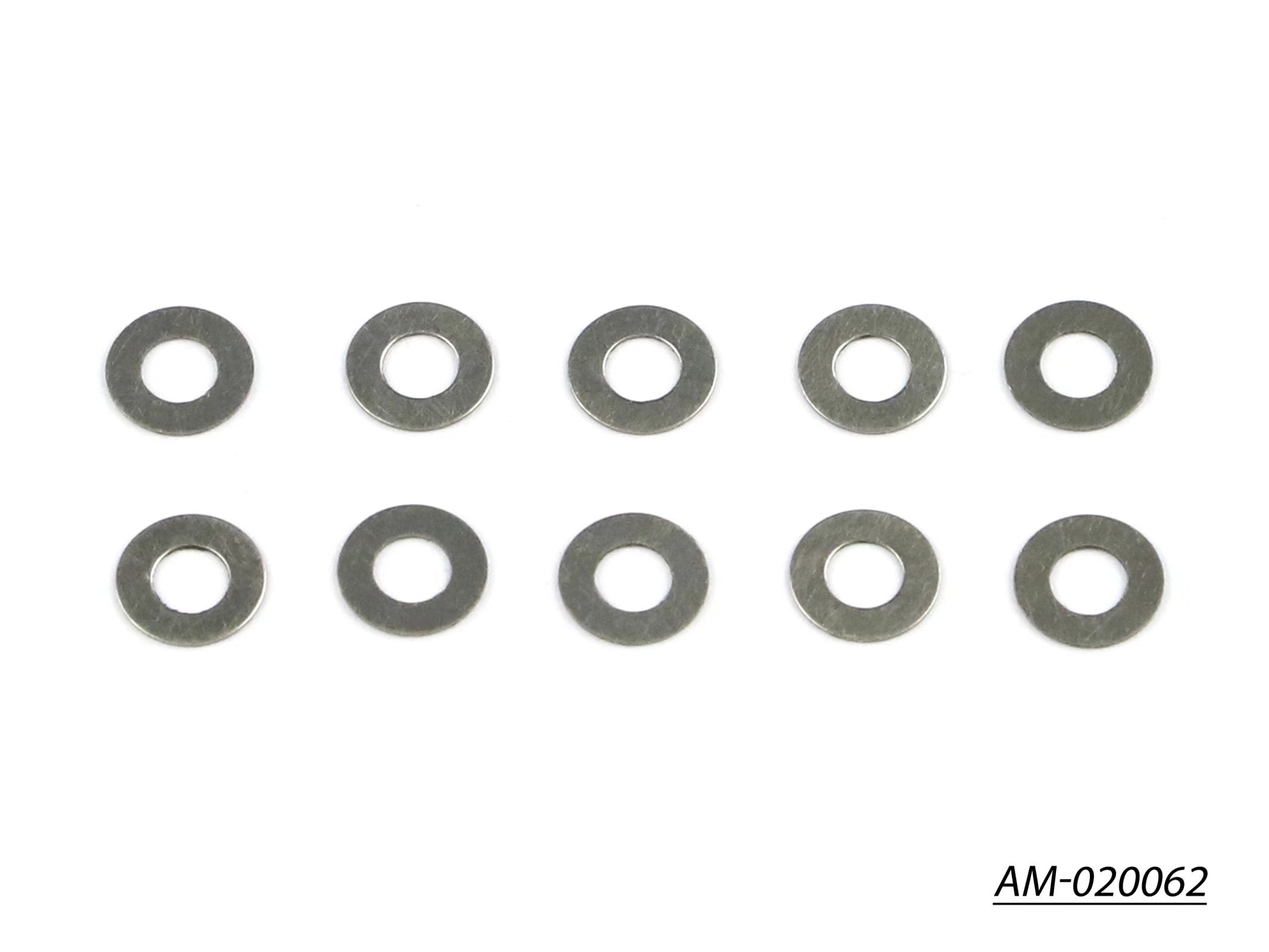 Arrowmax AM-020062 cales inox 3x6x0,2 mm lot de 10