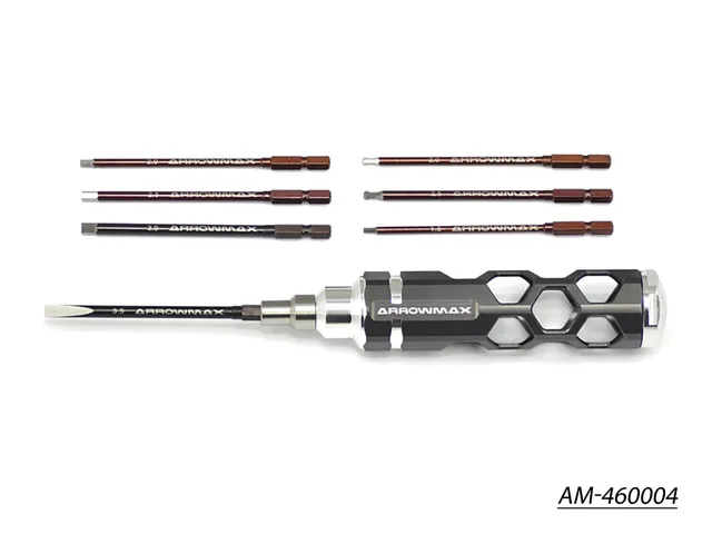 Arrowmax Set 7 Embouts Métriques Honeycomb AM-460004