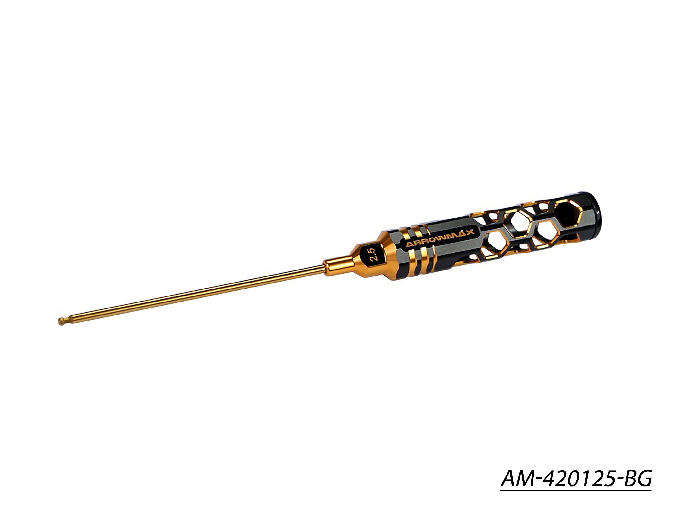 Arrowmax Black Golden Clé bille 3,0x120mm AM-420130-BG