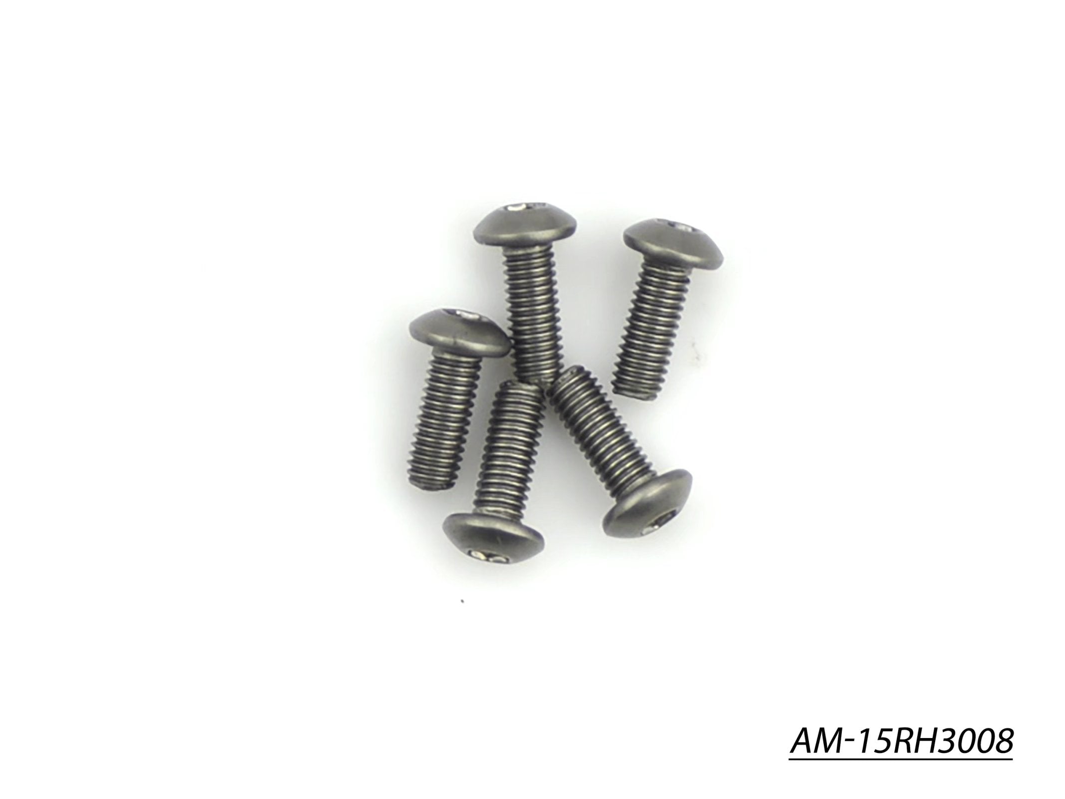Arrowmax Screws Vis titane M3x8 tête ronde AM-15RH3008