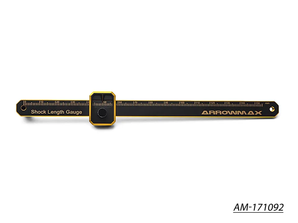 Arrowmax Setup Gauge AM-171092 jauge longueur amortisseur noir doré