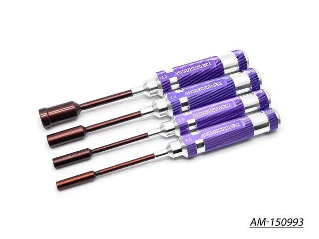 Arrowmax AM-150993 set tournevis douille 4 pièces 100mm