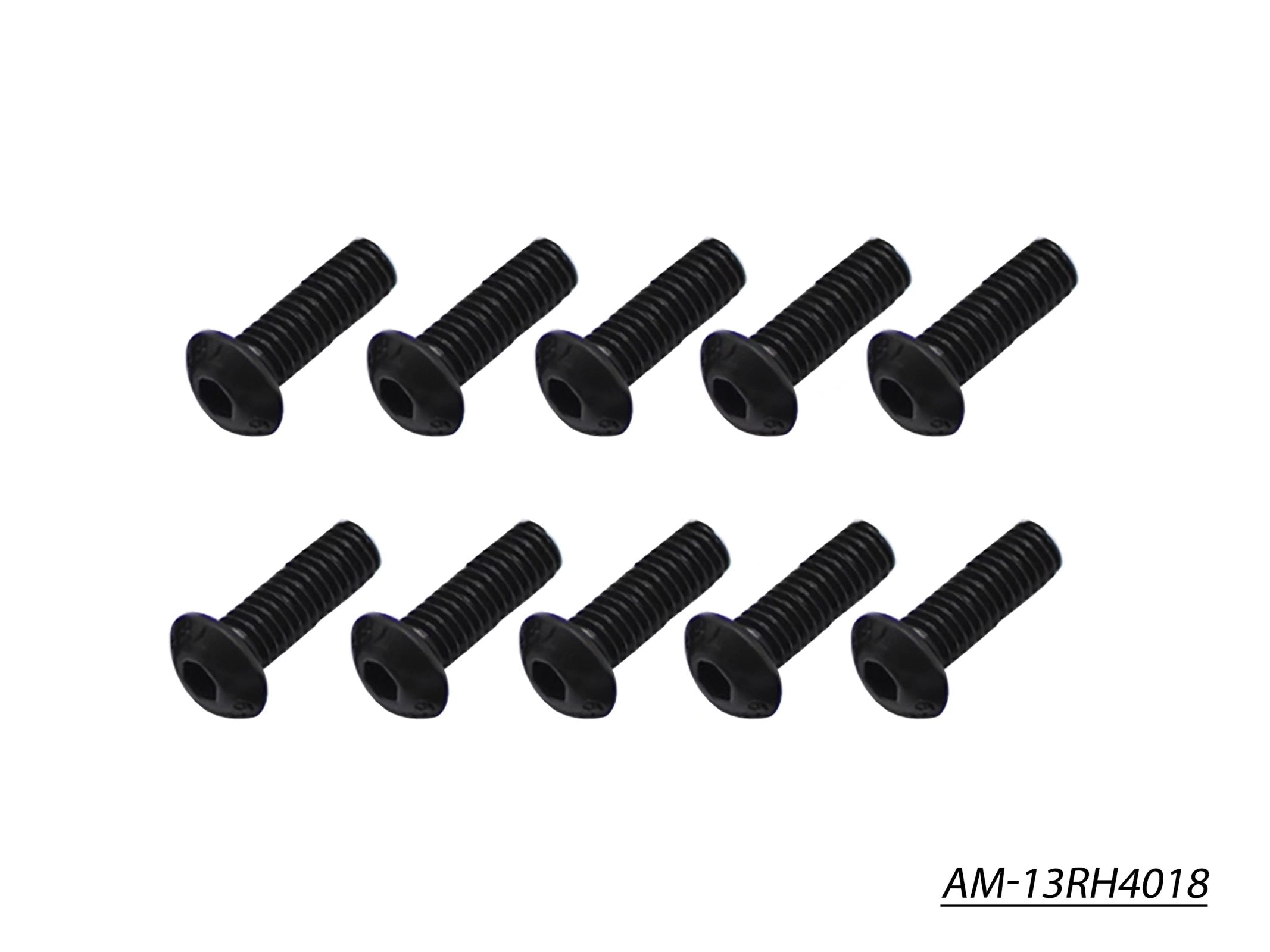 Arrowmax Screws Vis Allen AM-13RH4018 M4x18 Ronde lot 10