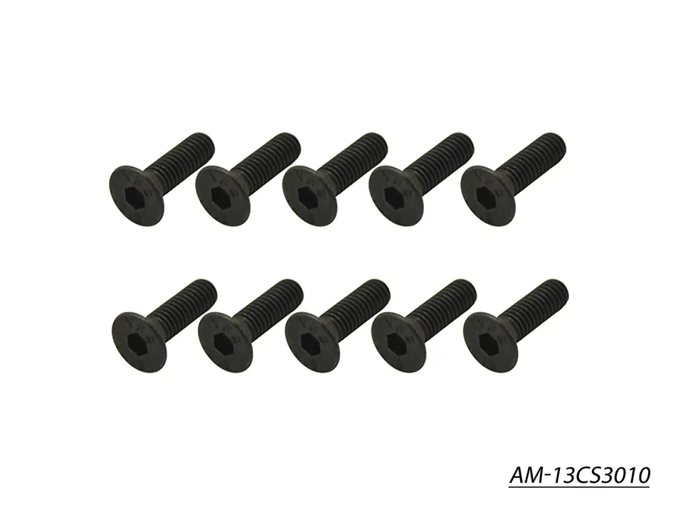 Arrowmax AM-13CS3010 vis Allen fraisées M3x10 x10