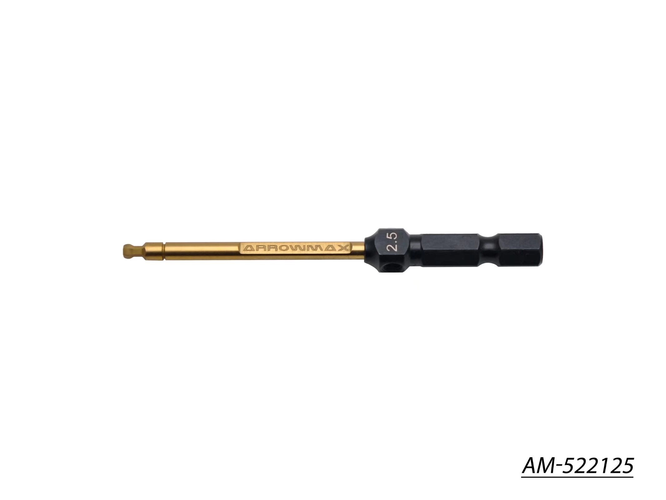 Arrowmax AM-522125 embout clé 2,5x80 bille V2
