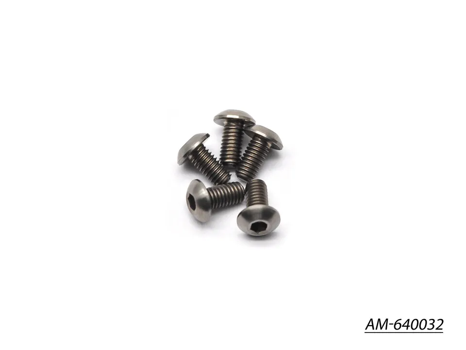 Arrowmax Screws Vis titane 64 M3x6 ronde AM-640032