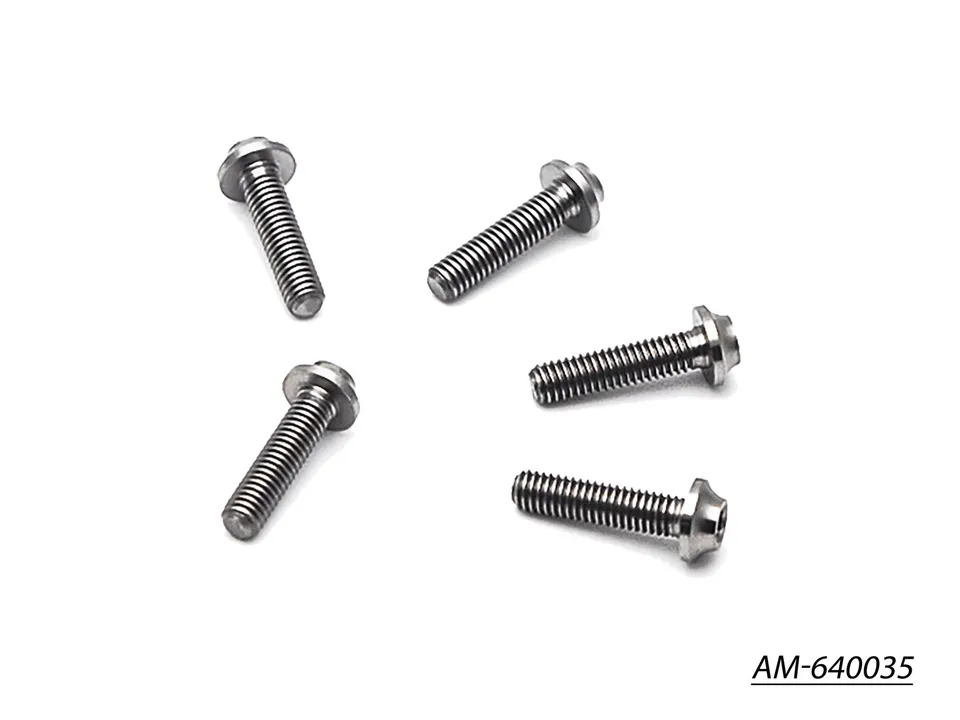 Arrowmax Vis Titane M3x12 AM-640035 tête ronde lot 5