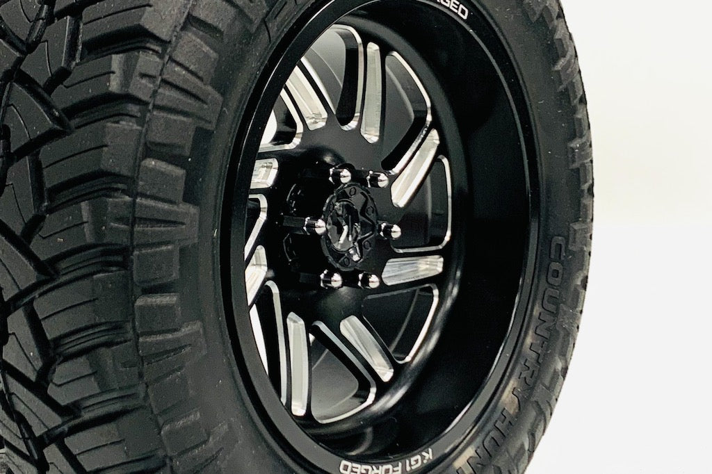 CEN KAOS DL CKD0619 écrou roue bullet argent M2.0 24pcs