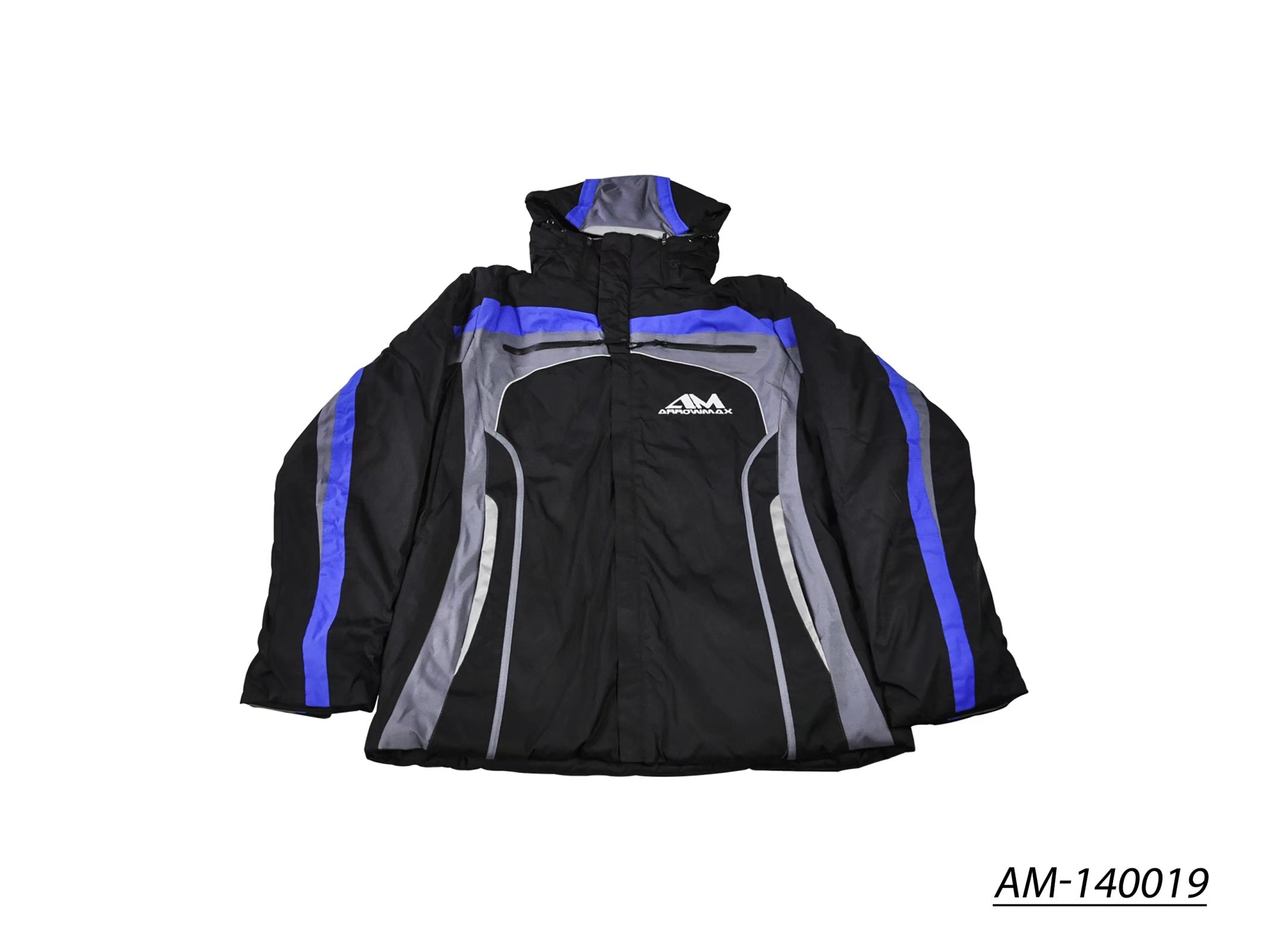 Arrowmax Team Veste hiver AM noir-bleu capuche 2XL