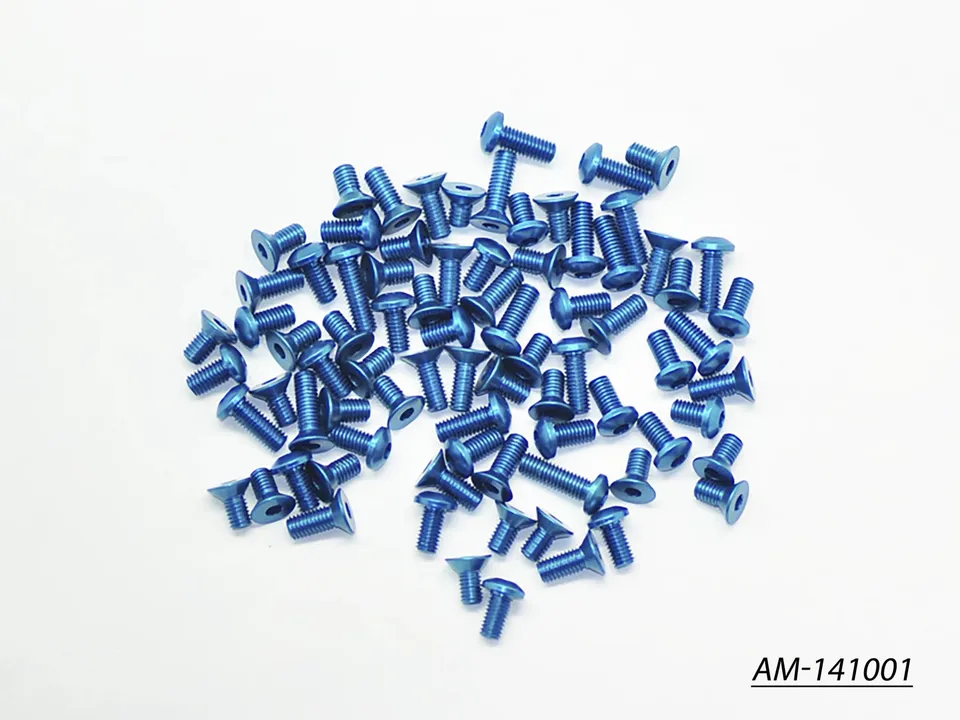 Arrowmax Screws AM-141001 kit vis alu Yokomo BD7 80 pièces