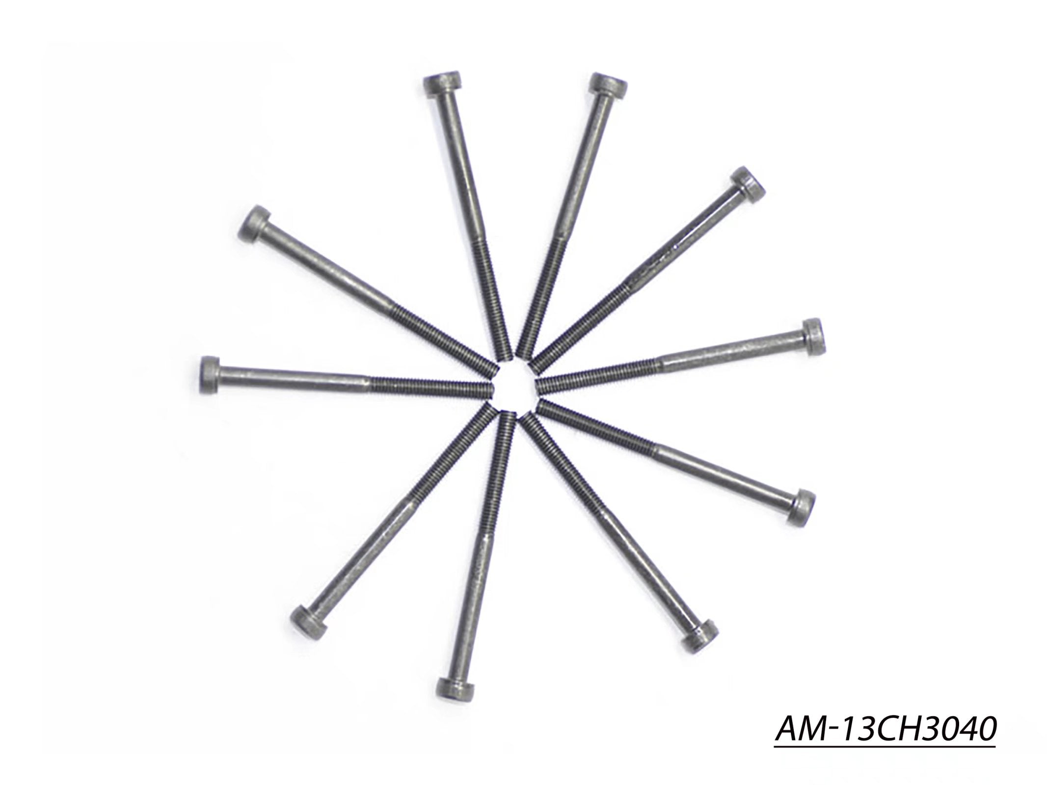 Arrowmax Screws AM-13CH3040 vis tête cylindrique M3x40 lot 10