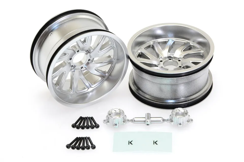 CEN Wheels CD0650 roue KG1 Vile KF004 argent lot 2