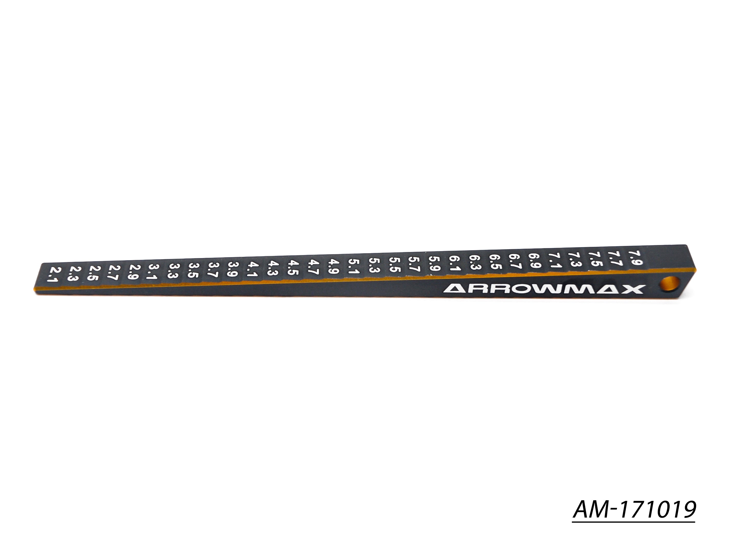 Arrowmax Setup AM-171019 jauge hauteur châssis 2-8mm noir doré