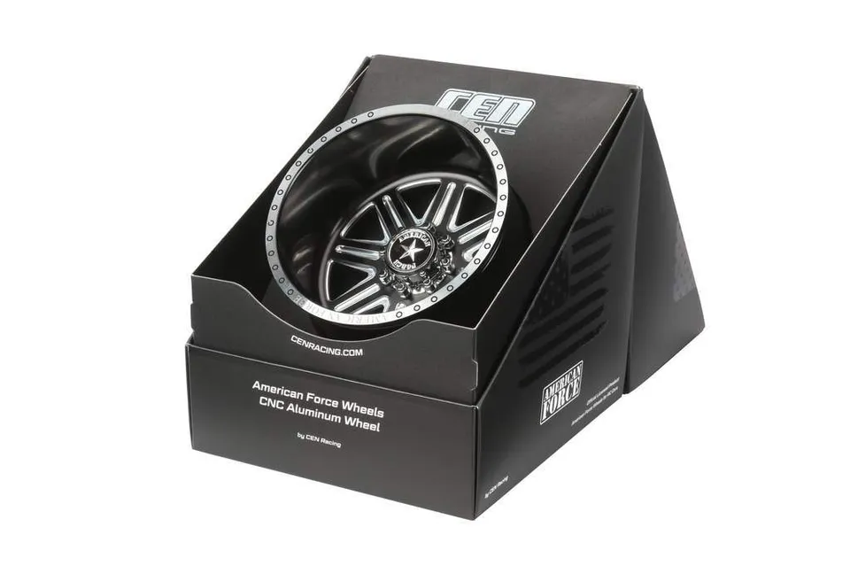 CEN CKR0522 jante RC alu CNC Legend SS8 -18 noire