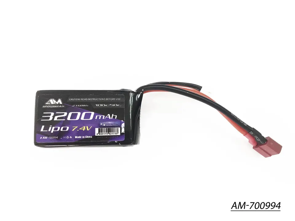 Arrowmax 2S LiPo AM-700994 batterie 3200mAh 7.4V Deans