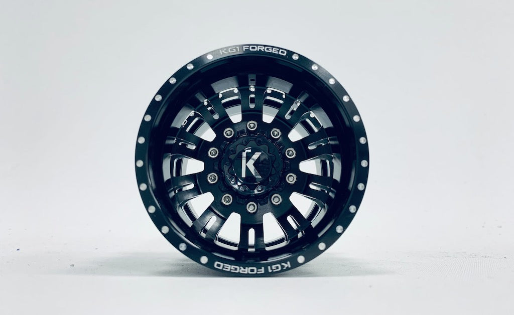 CEN Kaos CKD0602 roue arrière jumelée alu noire x2