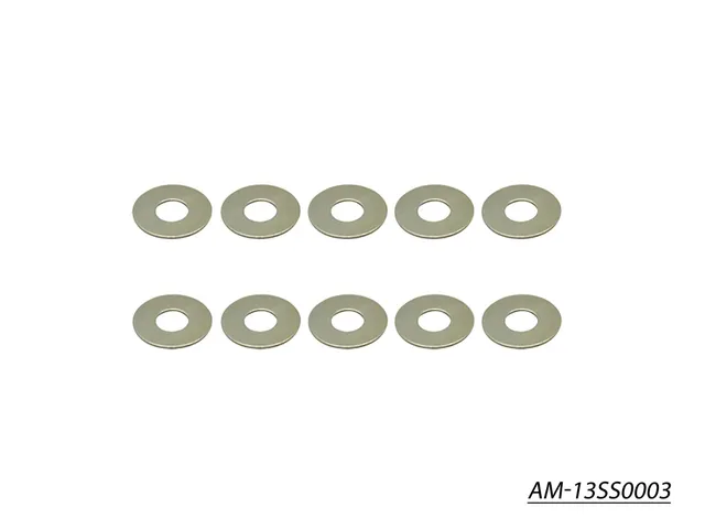 Arrowmax Cales Shims 4x10x0.3 Lot 10 AM-13SS0003