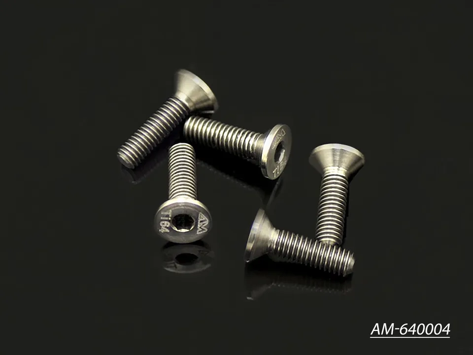 Arrowmax 64 Titanium Screw Allen M3X10 Vis titane AM-640004 5