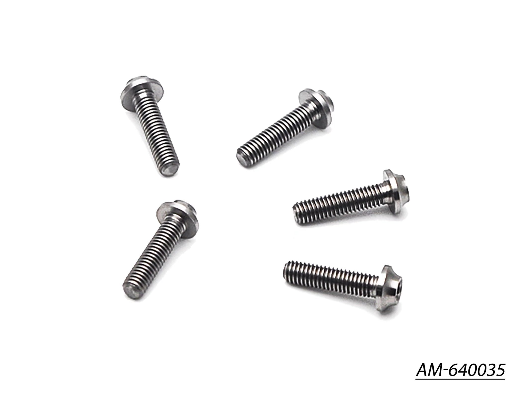 Arrowmax Vis Titane M3x12 AM-640035 tête ronde lot 5
