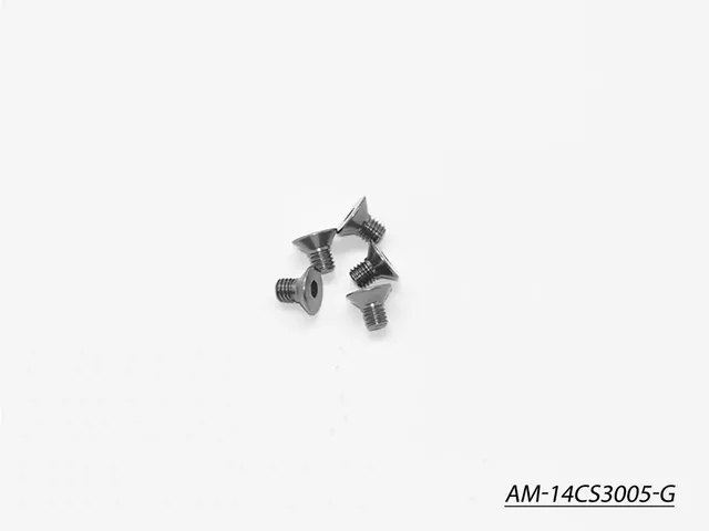 Arrowmax Screws Vis Alu Fraisée M3x5 Grise AM-14CS3005-G x5