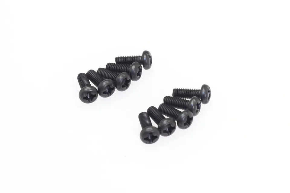 CEN G36152B Vis M3x8mm Tête Ronde Phillips 10pcs