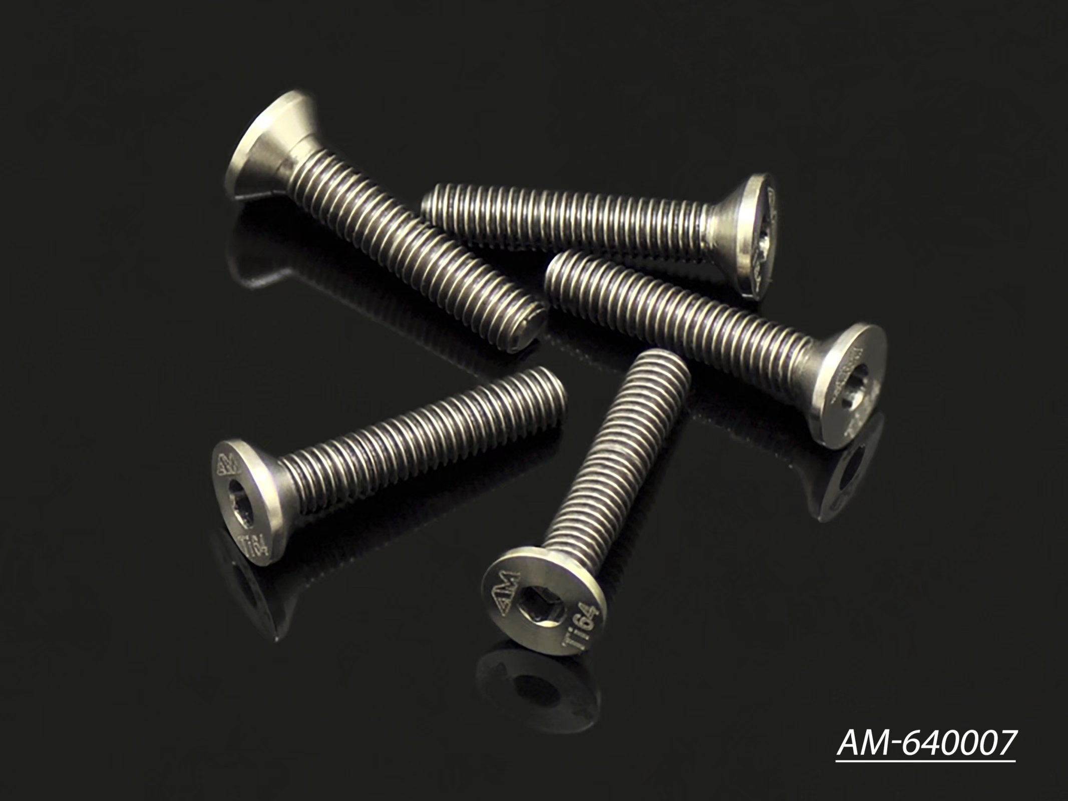 Arrowmax Screws vis fraisée M3x16 titane x5