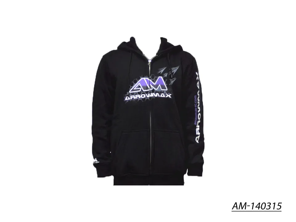 Arrowmax Team Apparel sweat capuche noir XXL AM-140315
