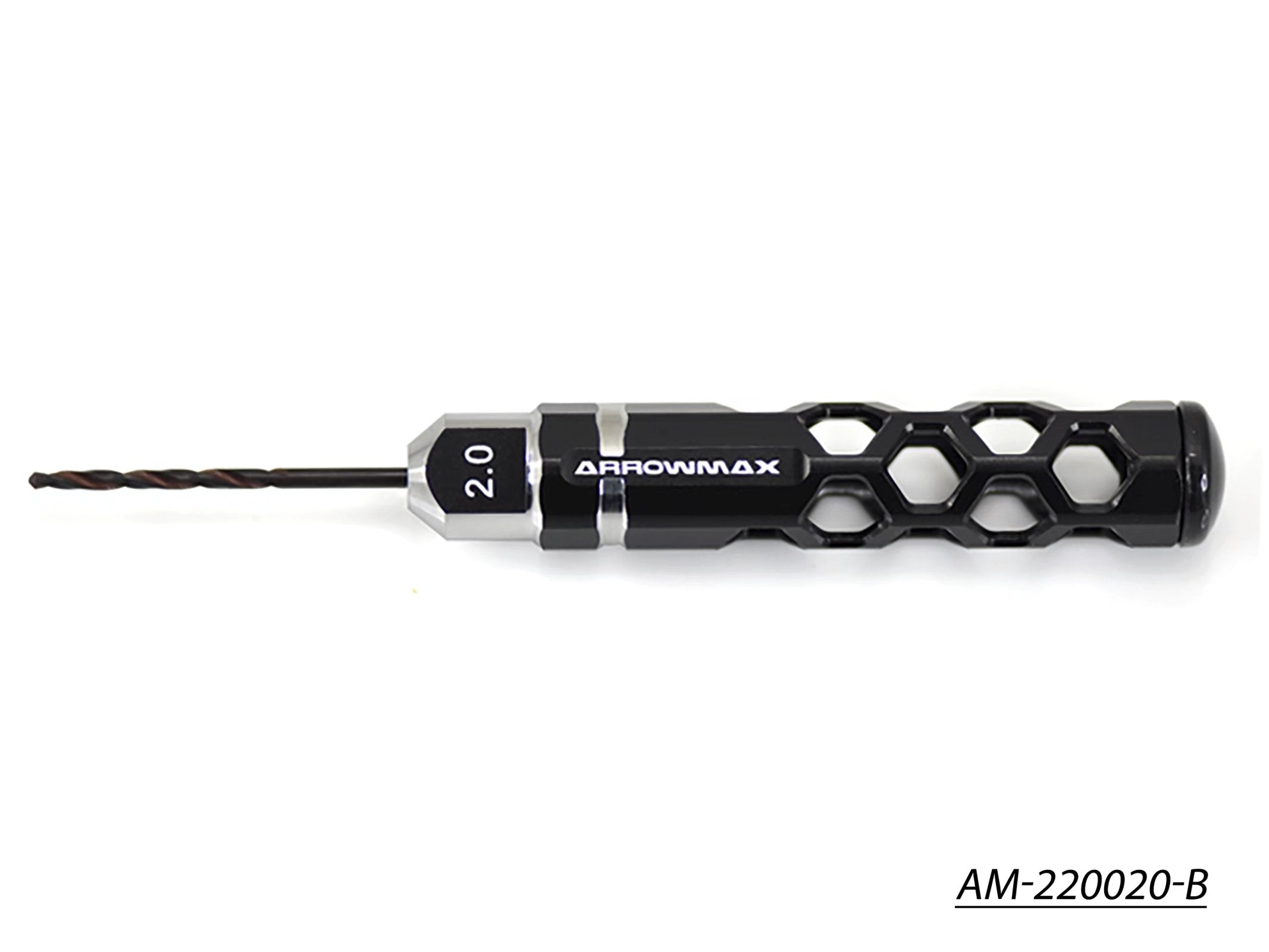 Arrowmax Drill 2.0MM Mini 4WD AM-220020-B foret noir