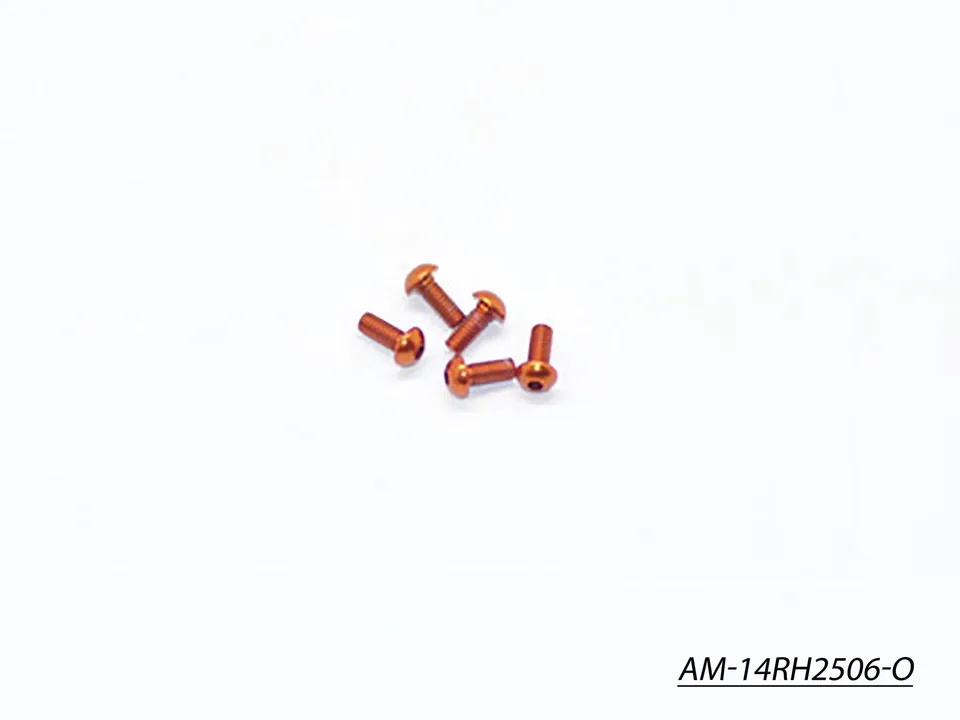 Arrowmax Screws AM-14RH2506-O vis alu M2.5x6 orange