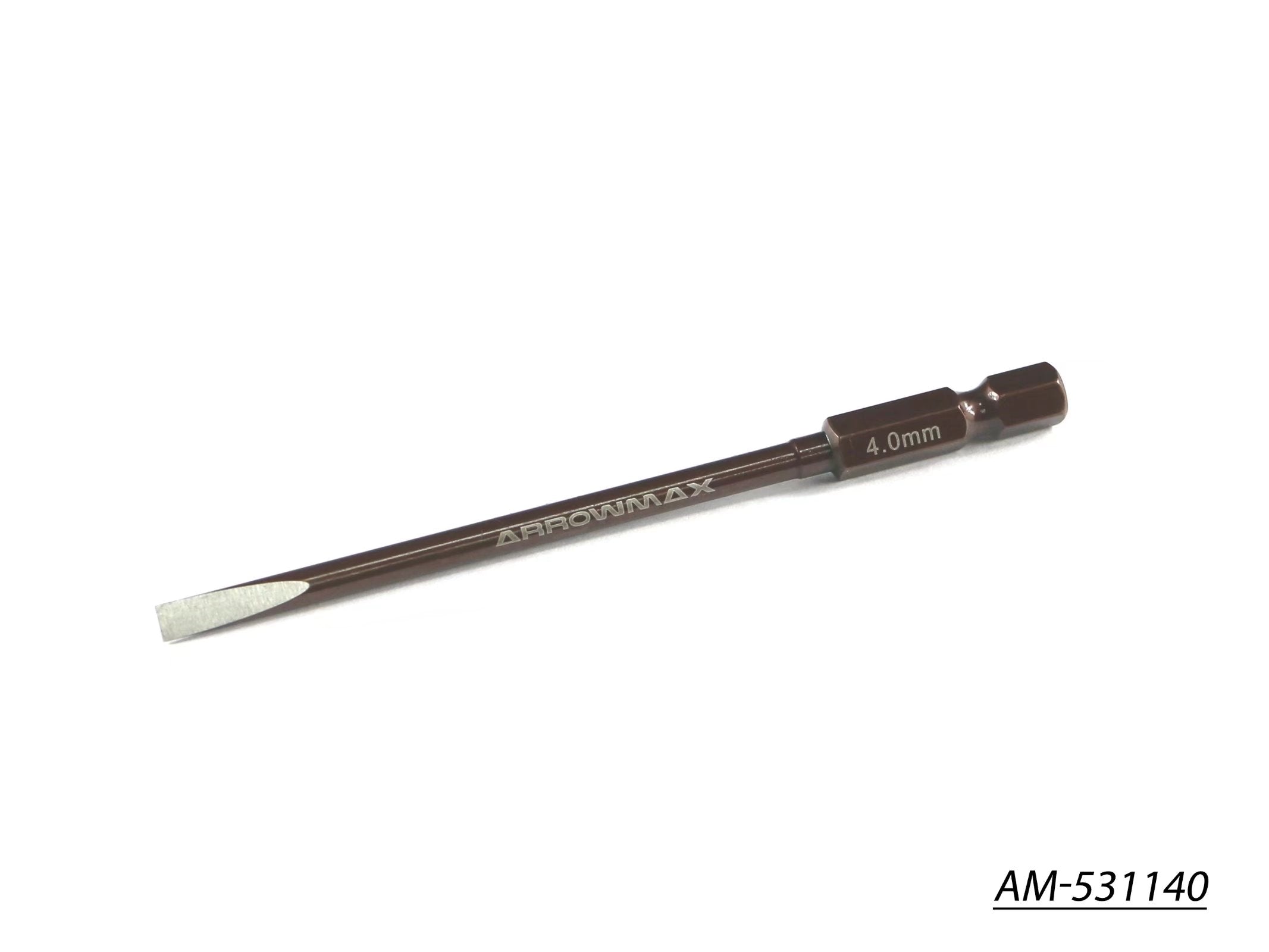 Arrowmax Accessories Pointe Tournevis Plat AM-531140 4.0x100MM